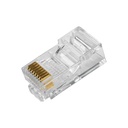 Plug RJ45 CAT5E, Bolsa con 20 piezas, VOLTECK CBR-5P