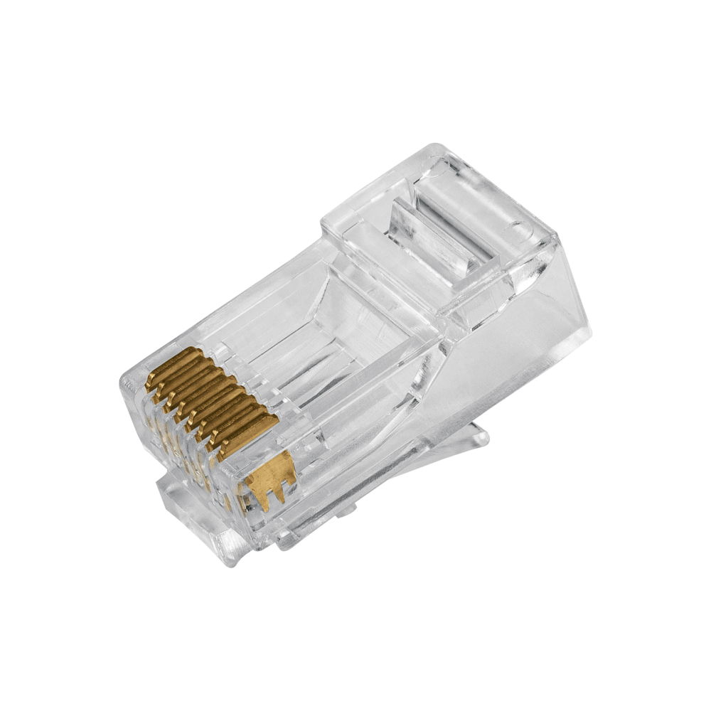 Plug RJ45 CAT6, Bolsa con 20 piezas, VOLTECK CBR-6P