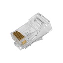 Plug RJ45 CAT6, Bolsa con 20 piezas, VOLTECK CBR-6P