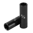 Dado largo impacto de 5/8', 6 puntas, cuadro 1/2', TRUPER D-7320-HL