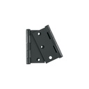 Bolsa 2 bisagras cuadradas 3', negro mate, cabeza plana BC-306PB