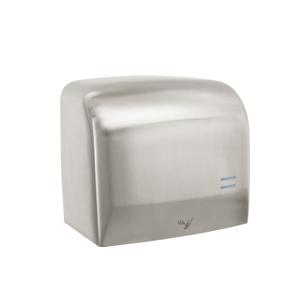 Secador de manos con sensor óptico, acero inoxidable, FOSET ABP-60X
