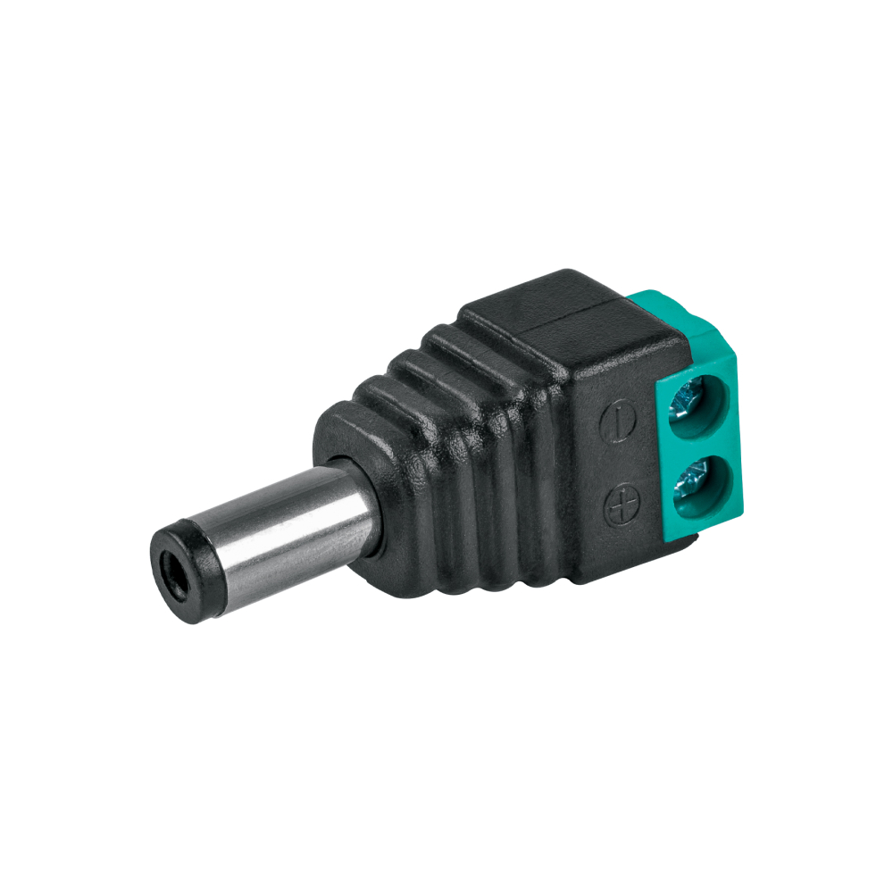 Conector de energía para CCTV tipo macho, VOLTECK CTV-1M