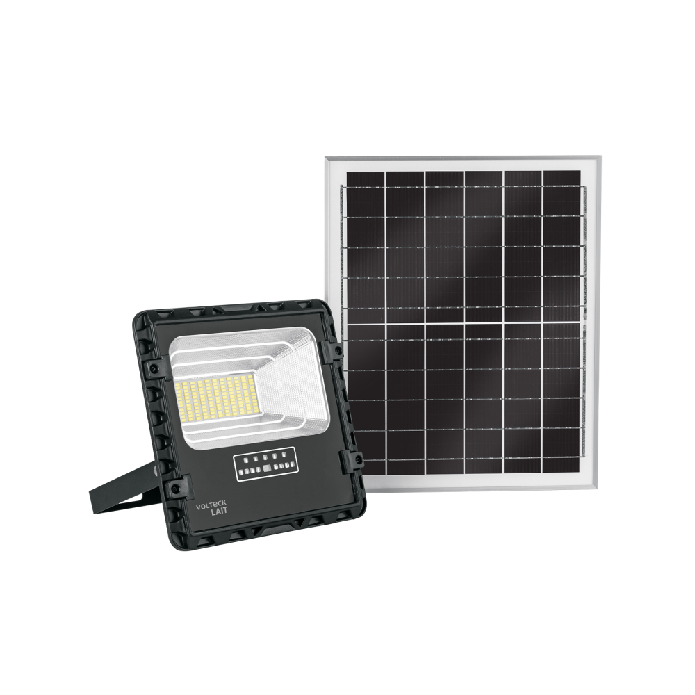 Reflector LED con panel solar 60W 6500K, VOLTECK REF-503SL