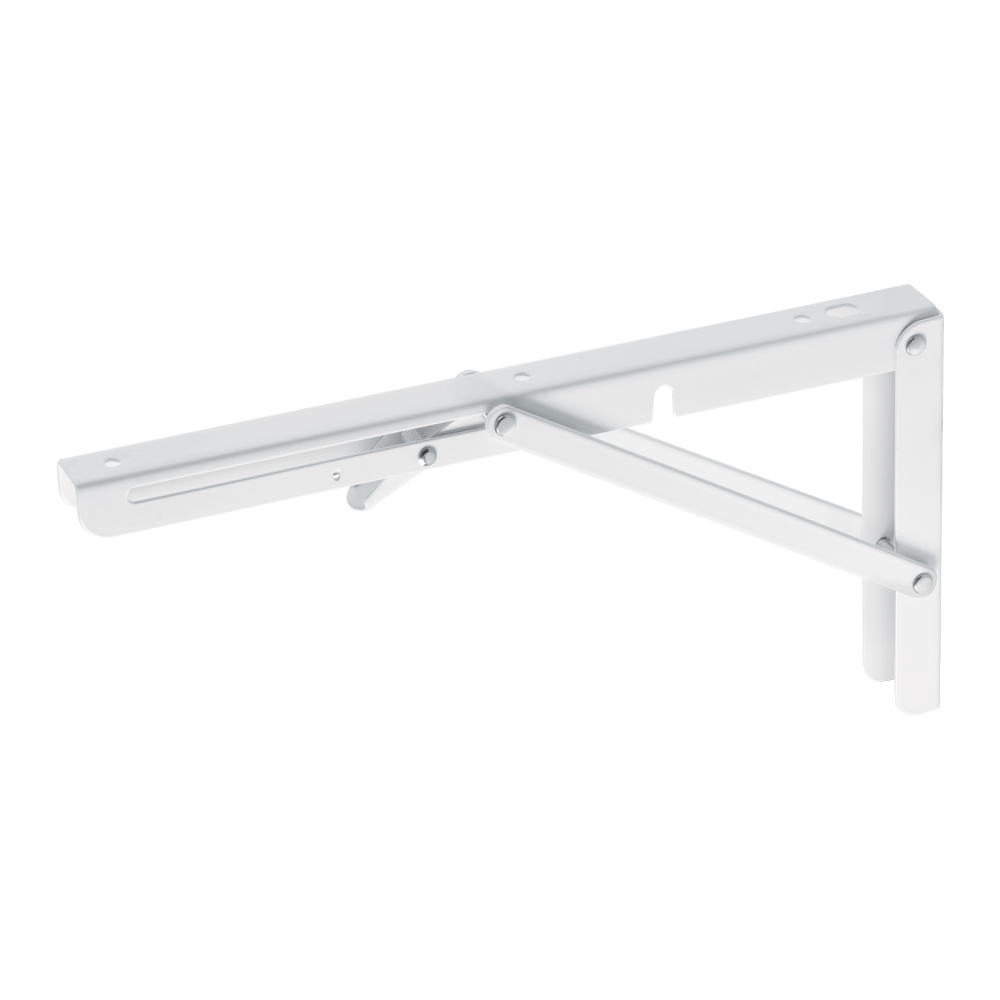 Ménsula plegable de acero blanca 6' x 12', FIERO MEP-12B