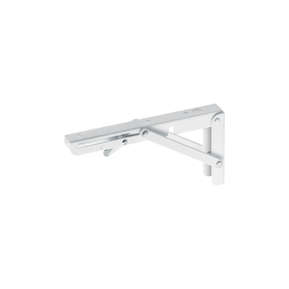 Ménsula plegable de acero blanca 4' x 8', FIERO MEP-8B