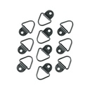 Blíster con 10 anclajes para red de carga camioneta 3.5 Ton ANC-35