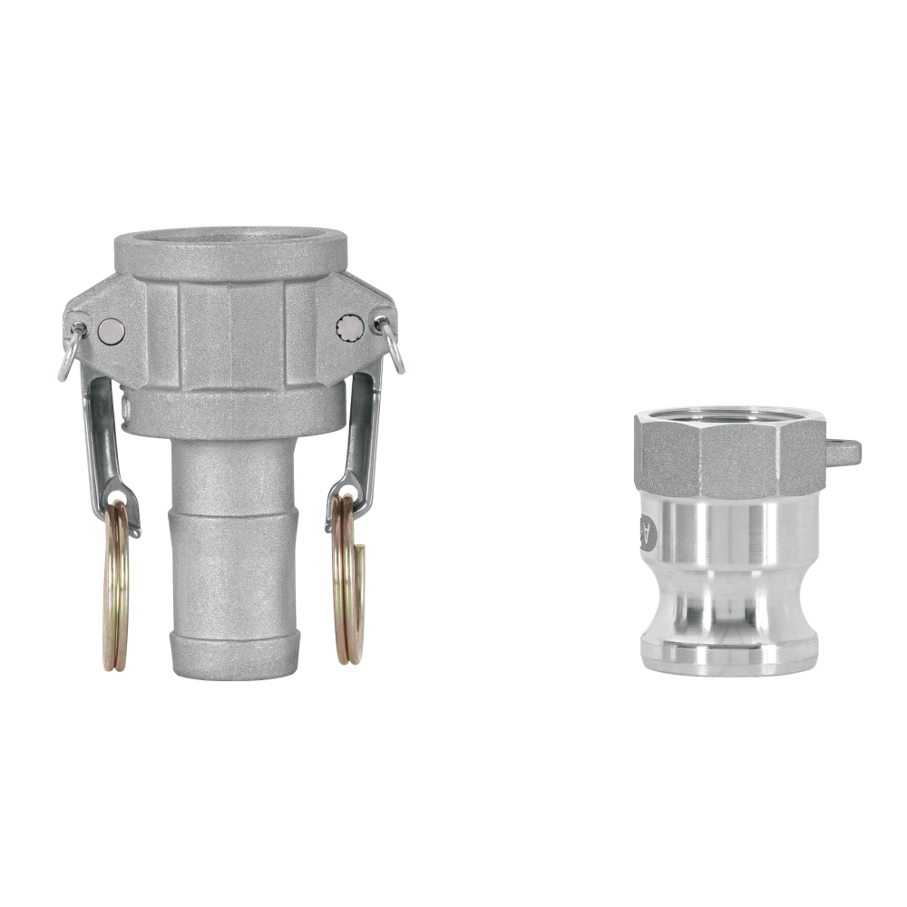 Juego de conexiones rápidas para manguera 1' para motobomba CRM-1