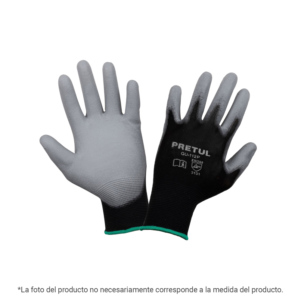 Guantes de nylon recubiertos de poliuretano, XG, TRUPER GU-114