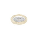 Borla para pulir lana trenzada de 7' hook and loop, TRUPER BOR-PULA-7T