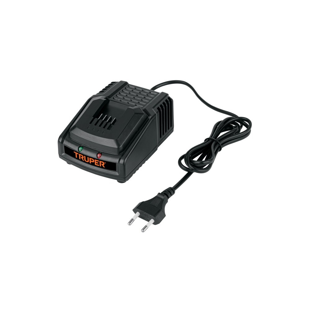 Cargador de baterías de 12 a 20V, enchufe tipo C, TRUPER PRO CAR-INA2-2