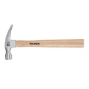 Martillo pulido, 20 oz, uña recta, mango madera, TRUPER 2020-03-01 00:00:00