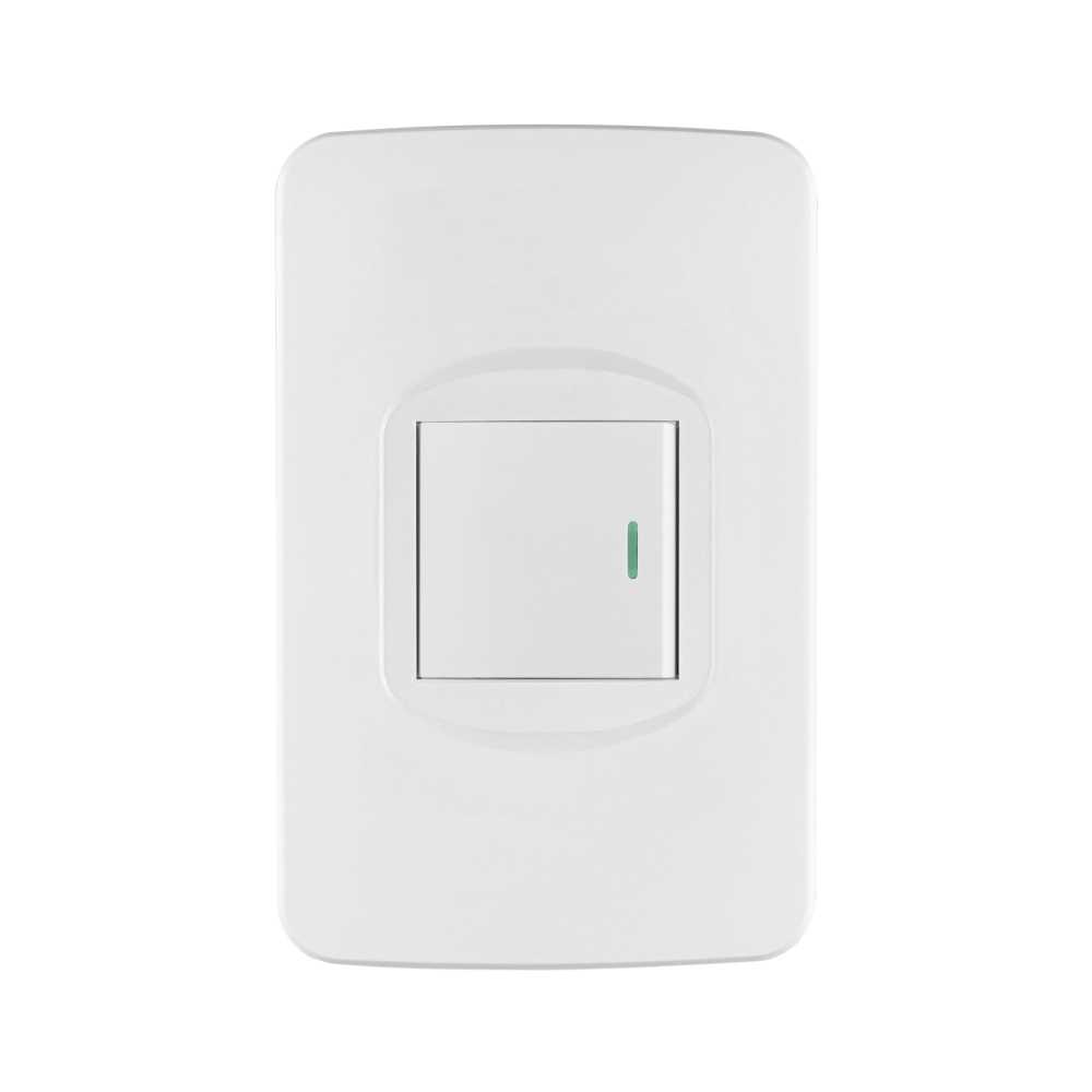 Placa armada 1 interruptor de 3 vías 1.5 módulos, Toledo PA-APSE15-ETB