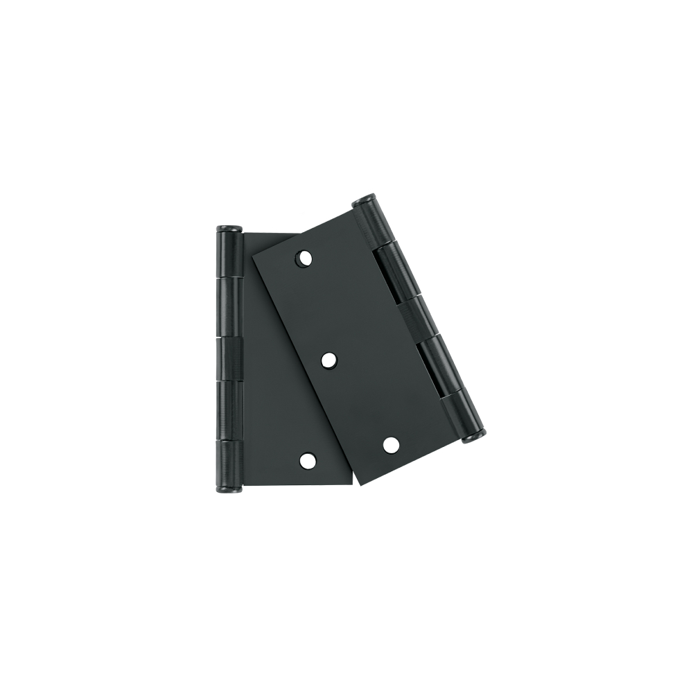 Bolsa 2 bisagras cuadradas 3-1/2', negro mate, plana, BASIC BC-356PPB