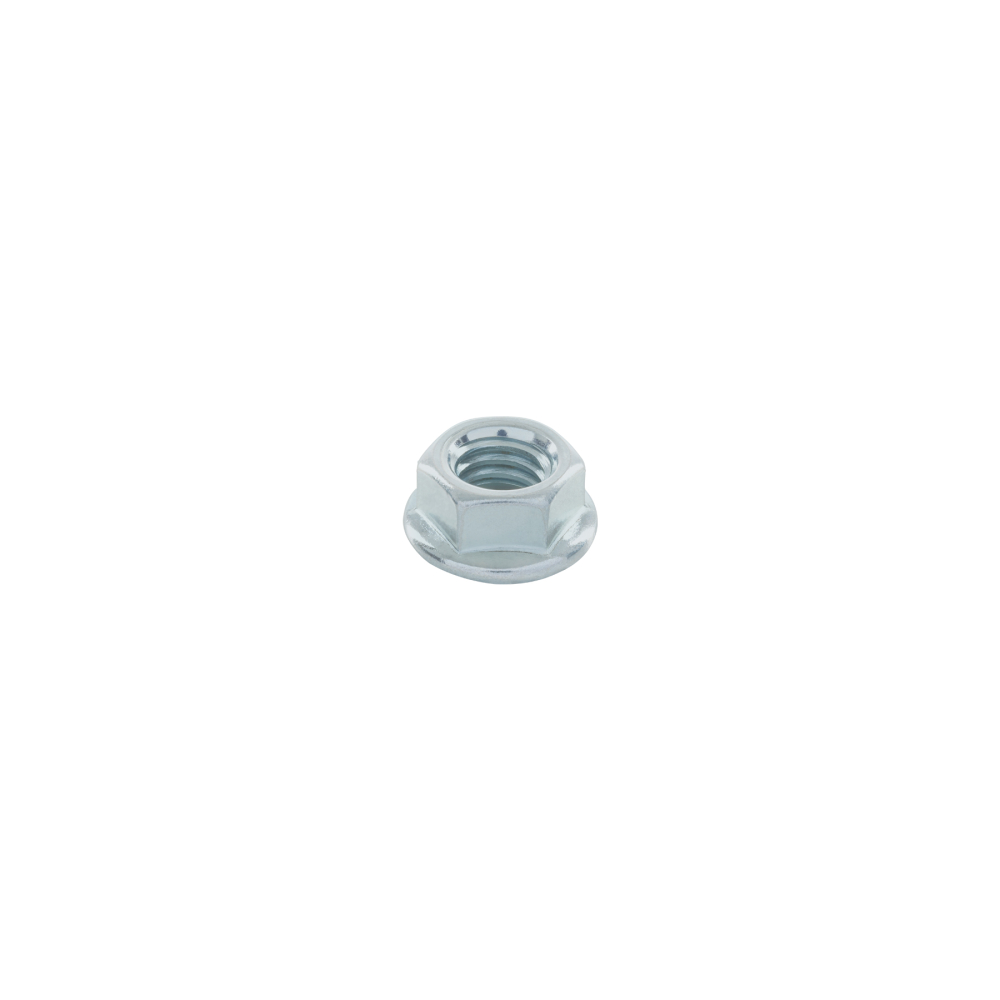 Bolsa con 50 tuercas flange, 3/8', acero galvanizado, FIERO TUEF-3/8