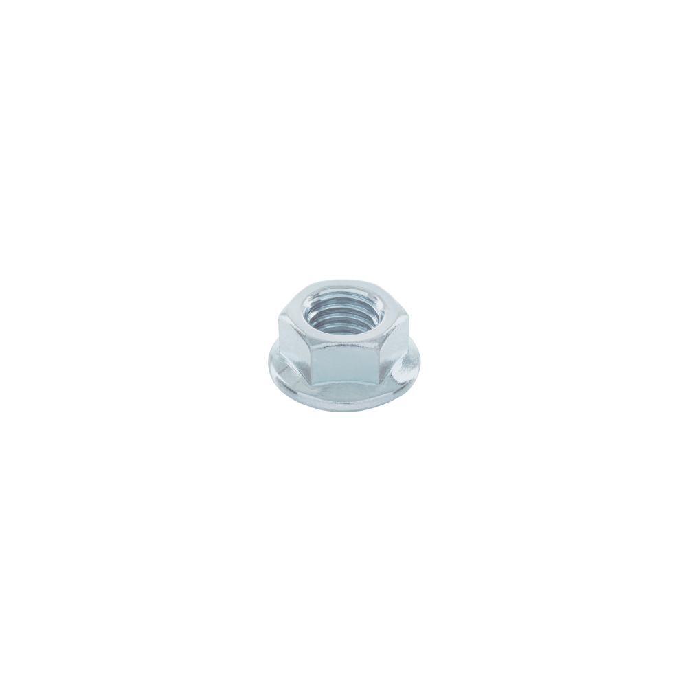 Bolsa con 25 tuercas flange, 1/2', acero galvanizado, FIERO TUEF-1/2