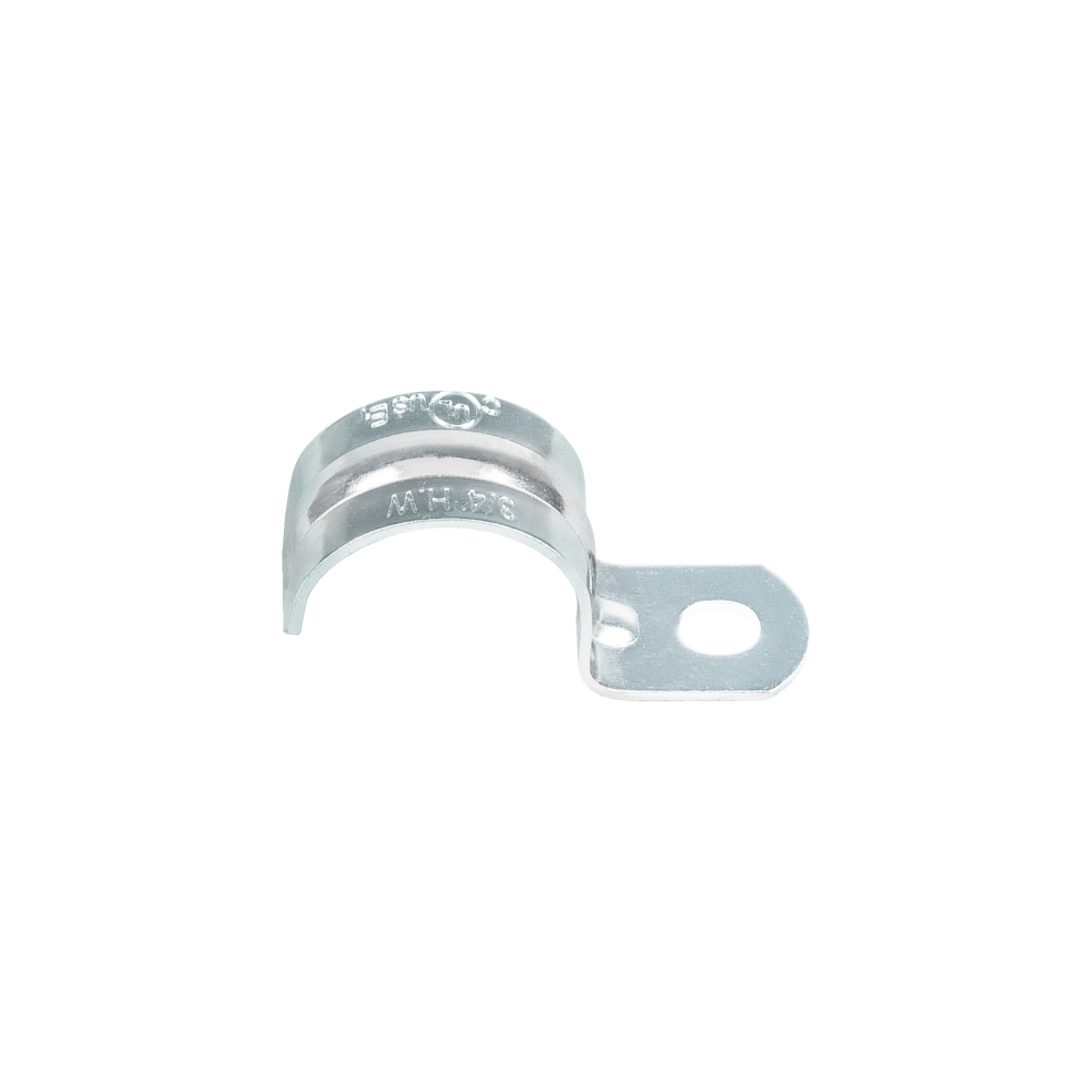 Bolsa c/10 abrazaderas tipo uña 3/4' p/tubo pared gruesa AU-3/4GA