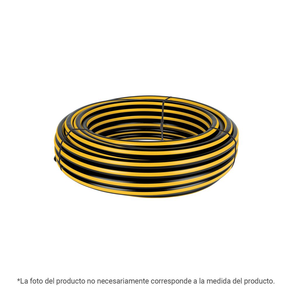 Metro de manguera para gas, 3/8' PE-AL-PE en rollo de 25m PPG-3825