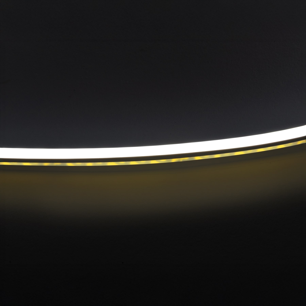 Tira flex LED neón 11 W para interior y exterior, 5 m blanco TIR-01NL