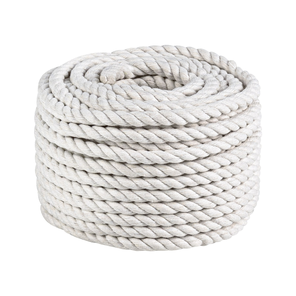 Piola de Algodón de 6 mm x 15 m natural, FIERO PIO-615A