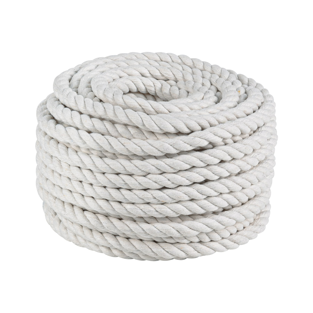 Piola de Algodón de 8 mm x 15 m natural, FIERO PIO-815A