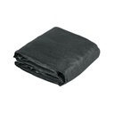 Toldo sombra 90%, raschel negro, 6m x 4m, FIERO TORA-64N