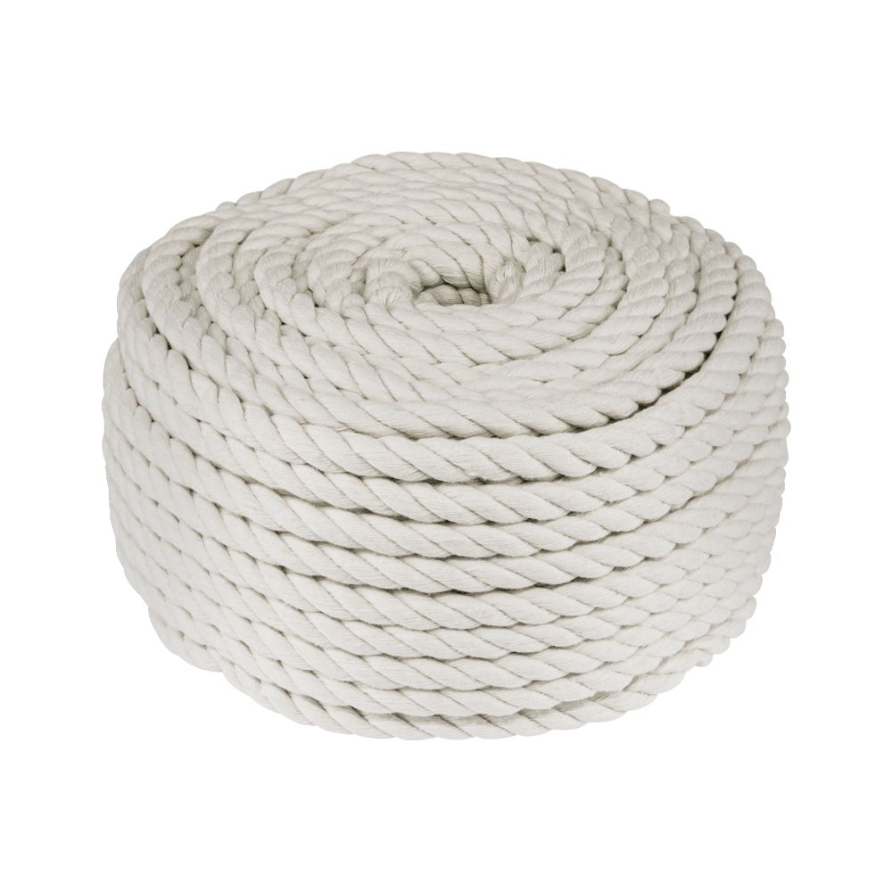 Piola de algodón de 10 mm, rollo, natural, 1 kg, FIERO PIO-101KA