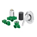 Kit de instalación p/regadera PPR 1/2' con monomando, FOSET CV-KIT-M