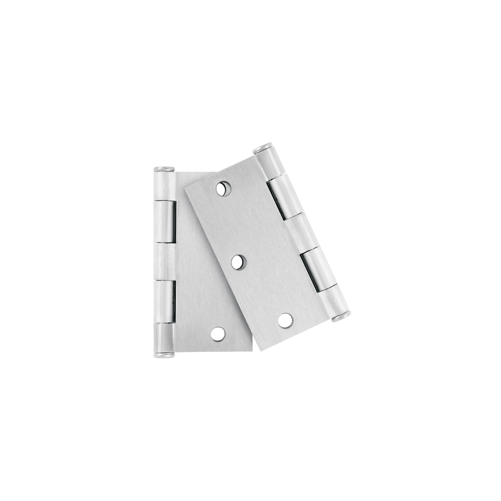 Bolsa 2 bisagras cuadradas 3-1/2', satinado, cabeza plana BC-353PB