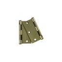 Bolsa 2 bisagras cuadradas 3-1/2'latón antiguo, cabeza plana BC-352PB