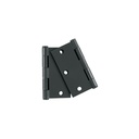 Bolsa 2 bisagras cuadradas 3-1/2', negro mate, cabeza plana BC-356PB