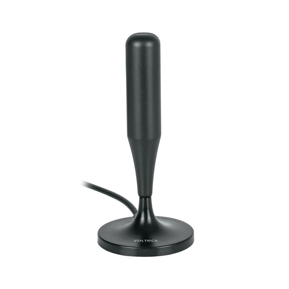Antena interior para TV HD, base magnética, 26 dB VOLTECK ANIN-24