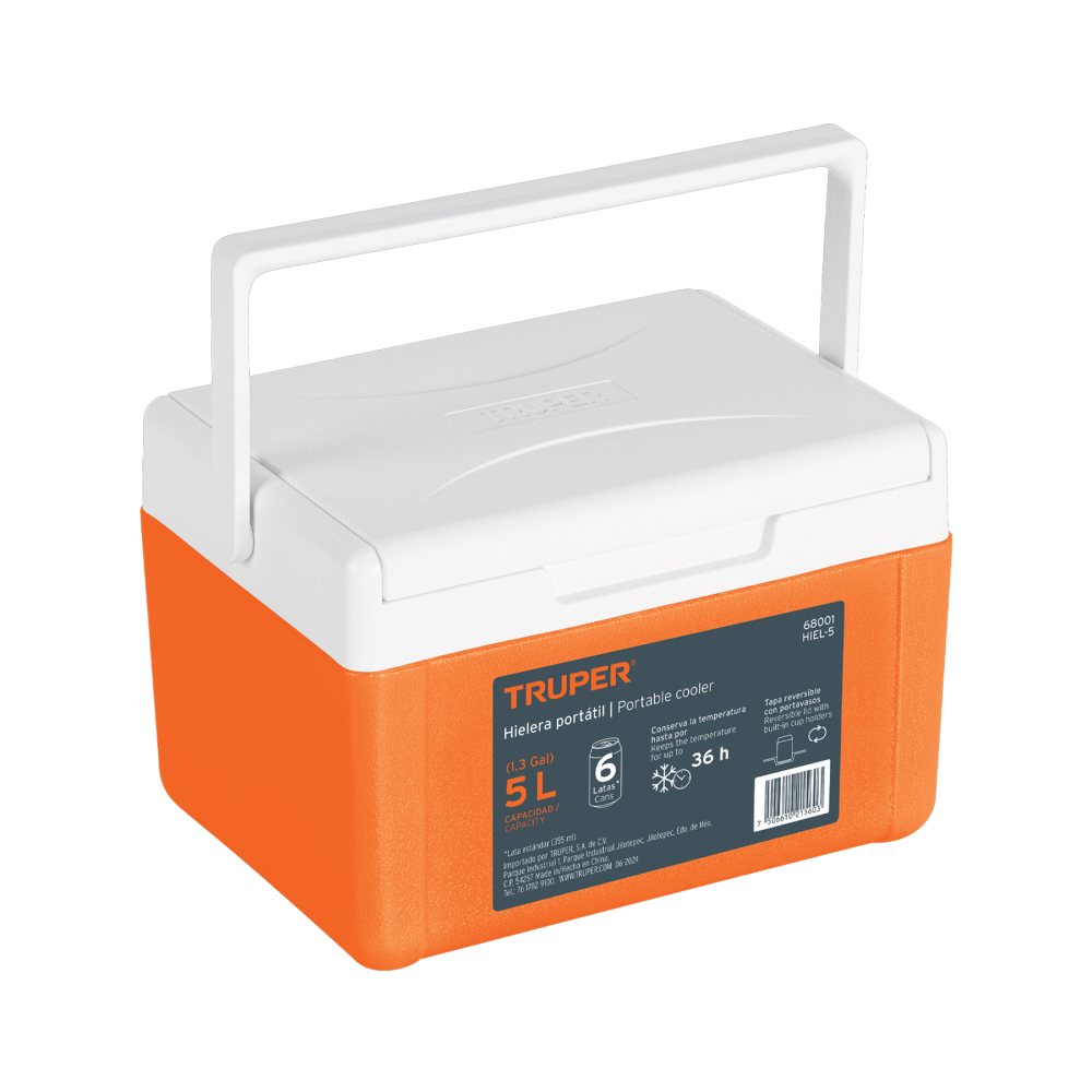 Hielera de 5 L, TRUPER HIEL-5