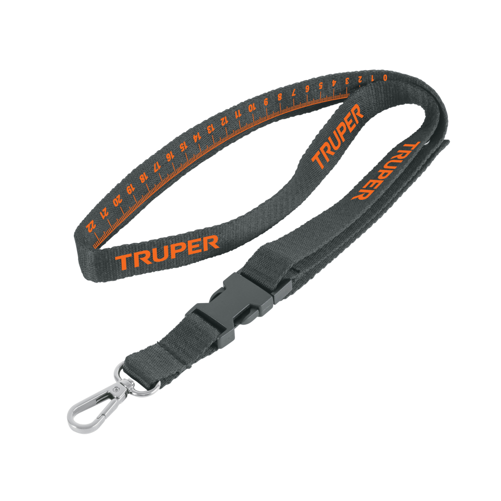 Cordón porta gafete o credencial de 42 cm, TRUPER CPG-42