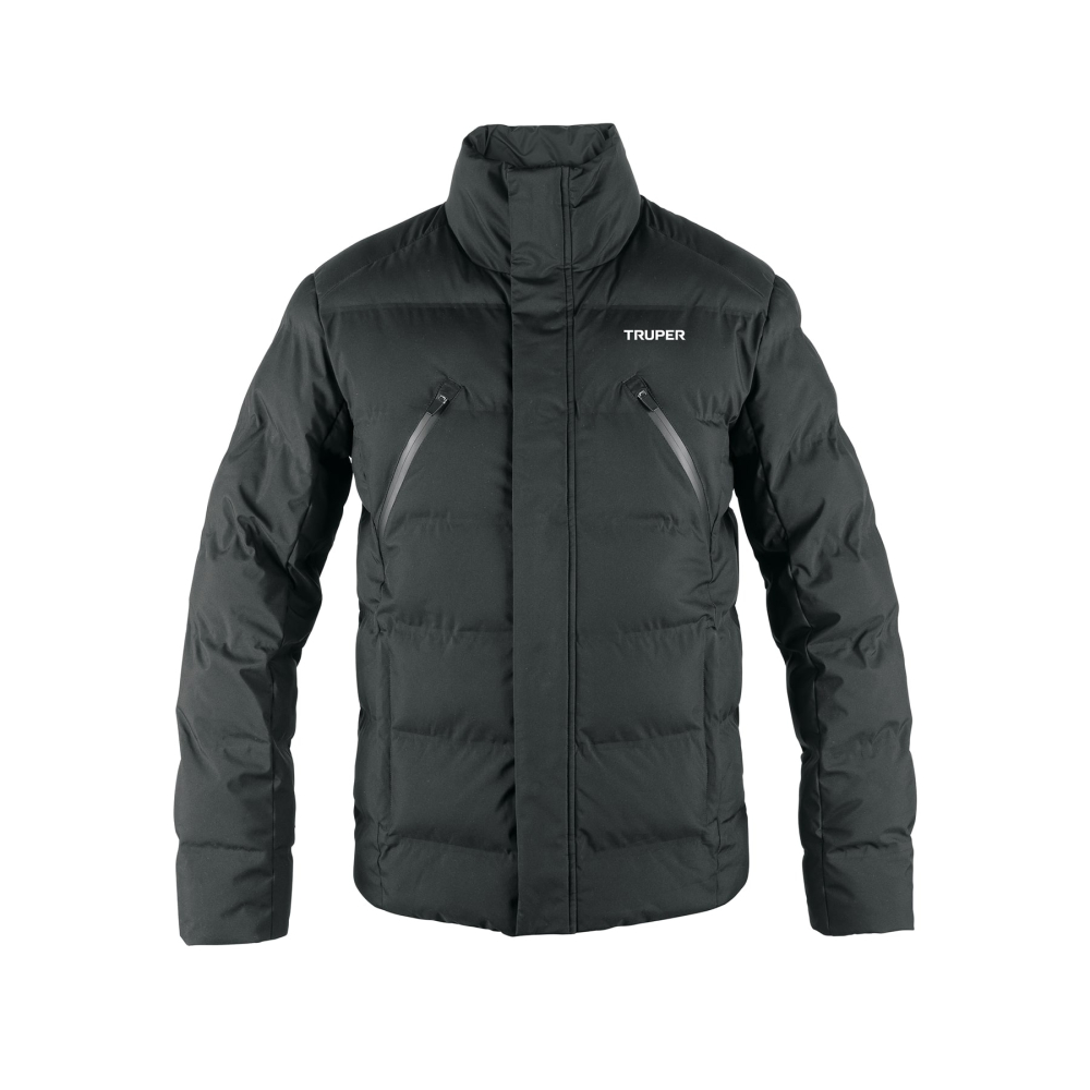 Chamarra acolchada térmica para hombre, negra, M, TRUPER CHAM-NC-M