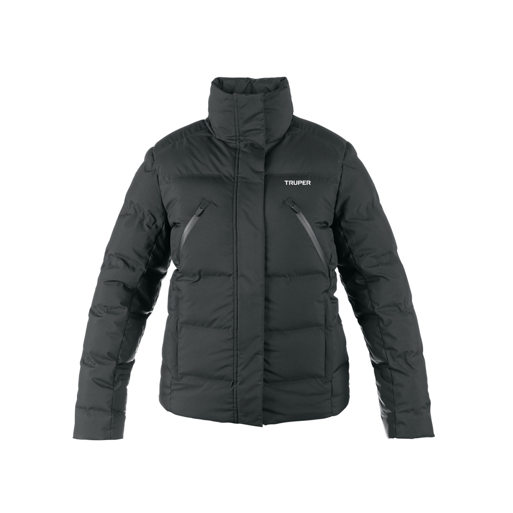 Chamarra acolchada térmica para mujer, negra, CH,TRUPER CHAM-ND-CH