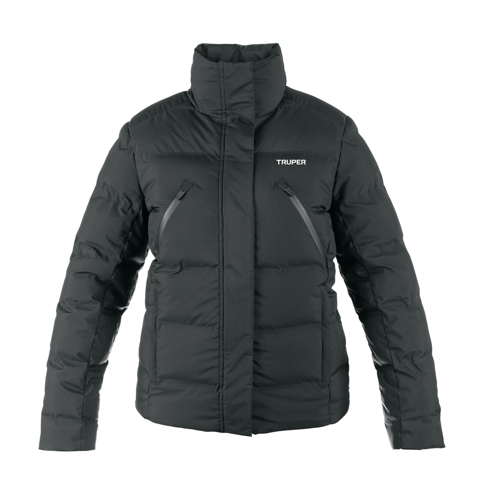 Chamarra acolchada térmica para mujer, negra, G, TRUPER CHAM-ND-G