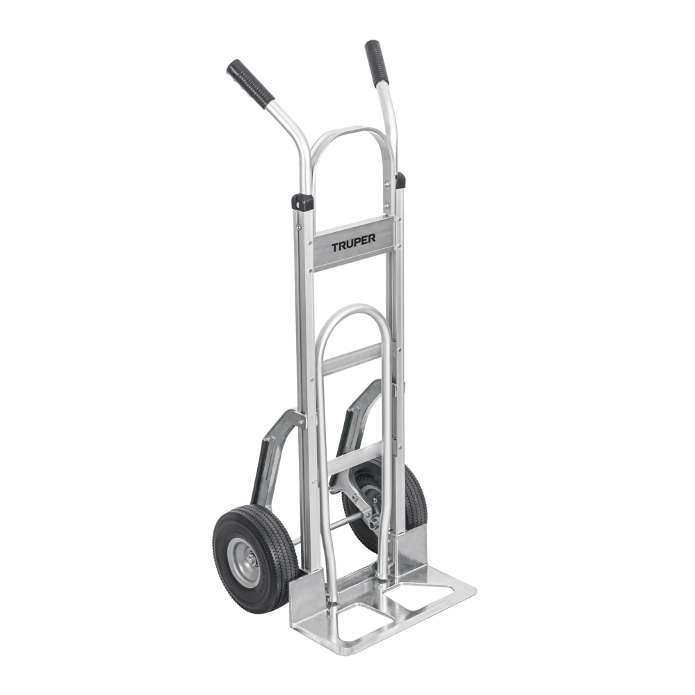 Diablo de carga de aluminio con base abatible 250 kg, TRUPER DIA-250AE