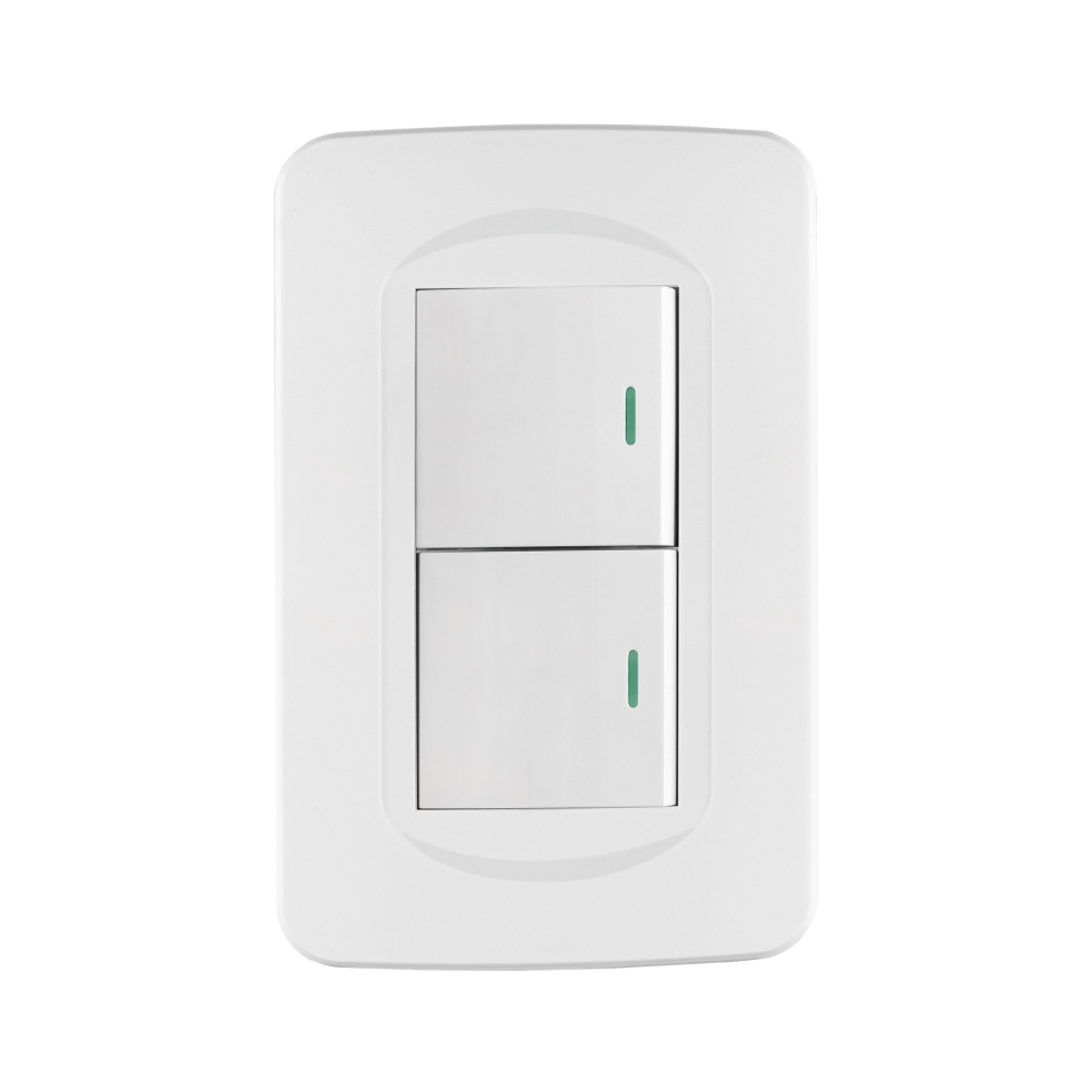 Placa armada 1 interruptor y 1 de 3 vías 1.5 mód, Toledo PA-APDO15-ETB