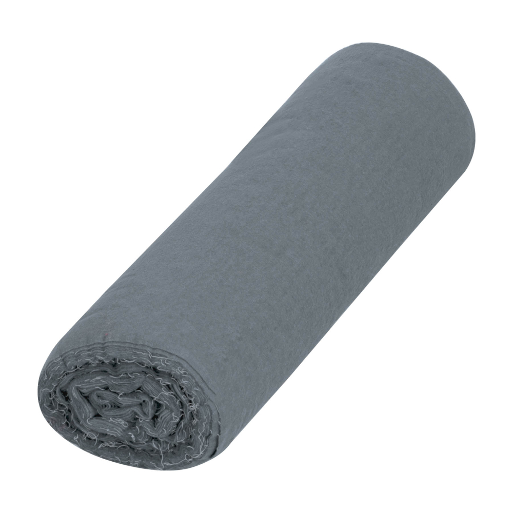 Rollo de 25 m de franela gris de algodón, KLINTEK FRA-25G