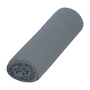 Rollo de 25 m de franela gris de algodón, KLINTEK FRA-25G