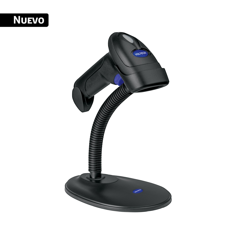 Lector de código de barras 2D, inalámbrico, VOLTECK PDV-21L