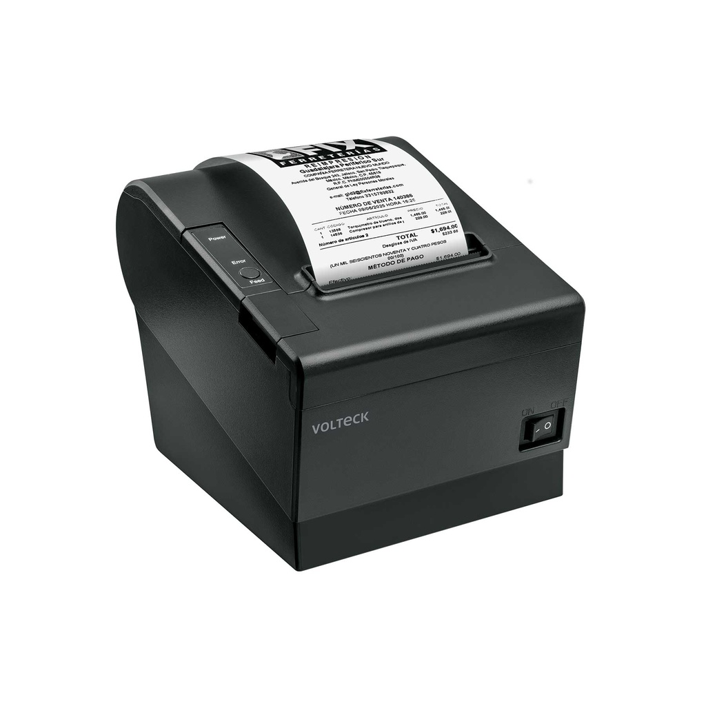 Impresora térmica de recibos 80mm USB+BT+RJ45+WiFi autocorte PDV-81I