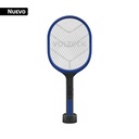 Raqueta mata moscas y mosquitos con base, recargable VOLTECK RAQ-50