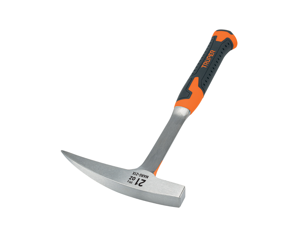Martillo geológico profesional 21 oz, mango con TPR, EXPERT MARG-21X