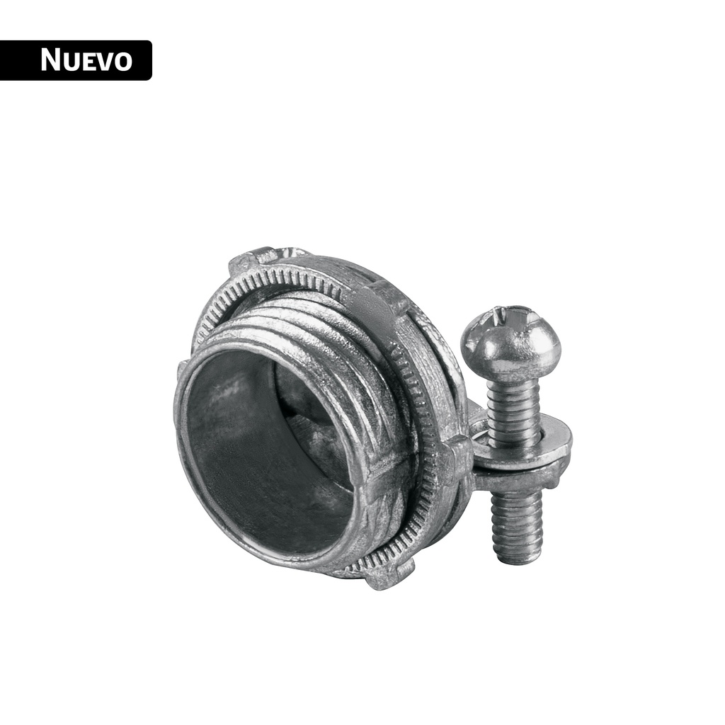 Conector recto 1' para cable de uso rudo, VOLTECK CUR-1R