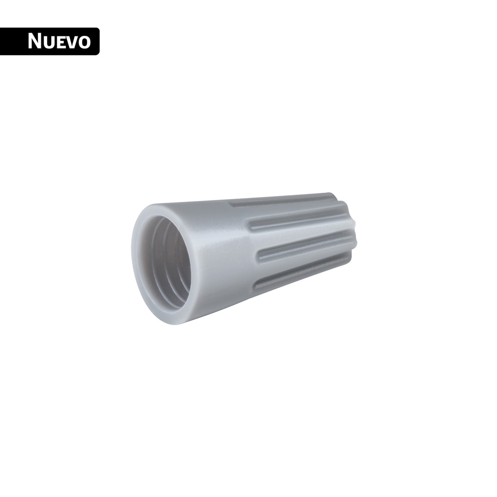 Bolsa con 10 capuchones p/cable calibre 18 a 16 AWG, VOLTECK CAPU-1618