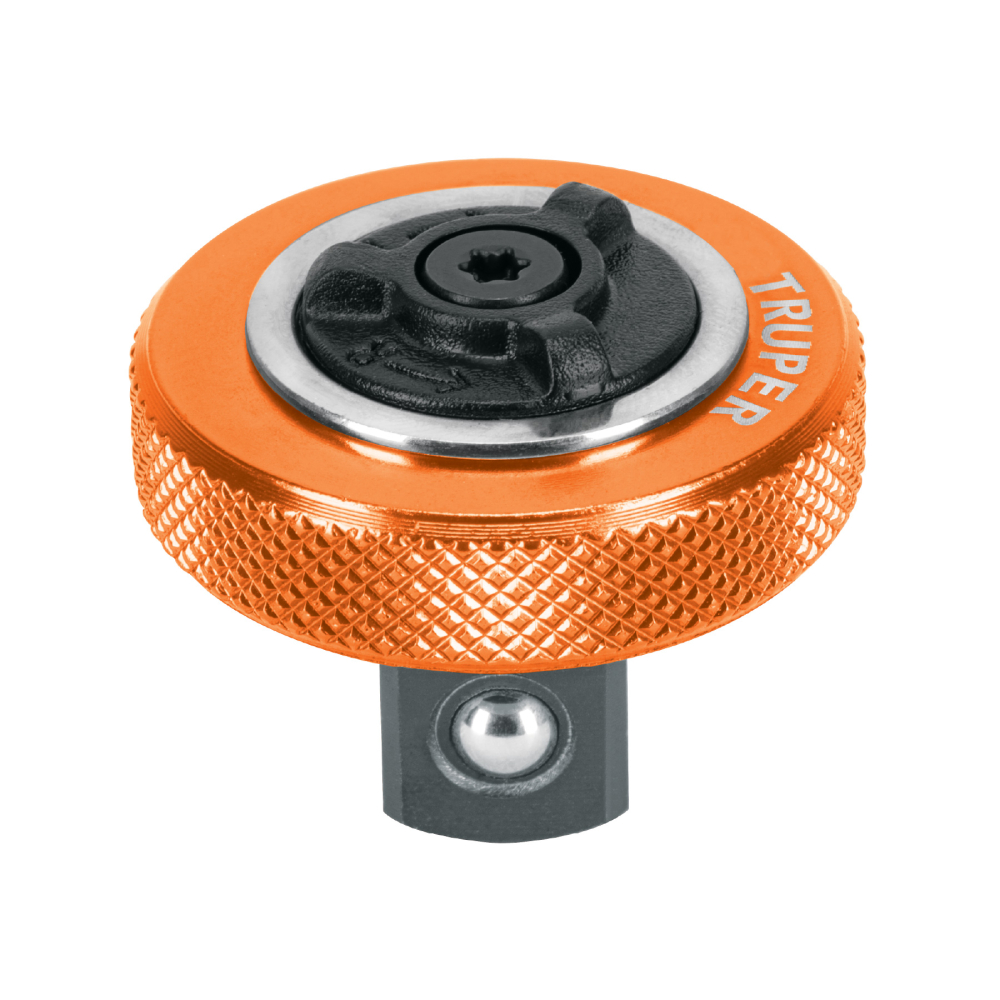 Matraca cuadro 1/2' tipo perilla, TRUPER M-1249-P