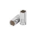 Dado de 8 mm, 12 puntas, cuadro 1/4', TRUPER D-1408-BM