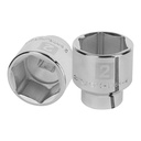 Dado de 2', 6 puntas, cuadro 3/4', TRUPER D-3464-H